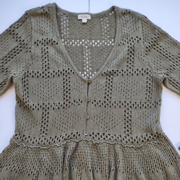 Anthropologie Olive Green Sweater - Picture 8 of 12